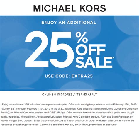 macys promo code for michael kors|Michael Kors extra discount code.